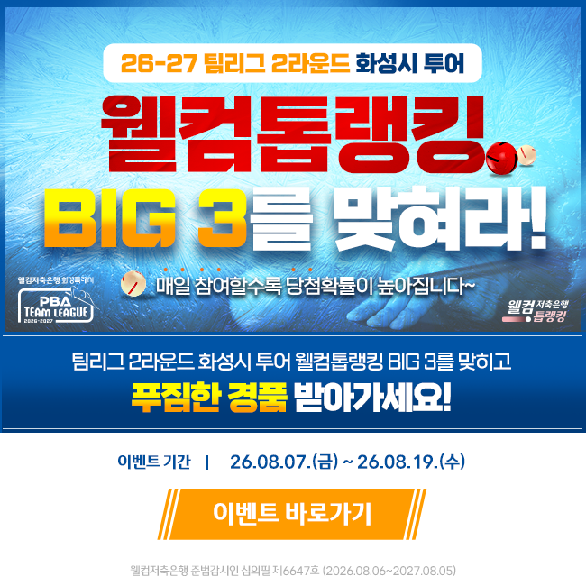 2026 PBA 팀리그 2라운드